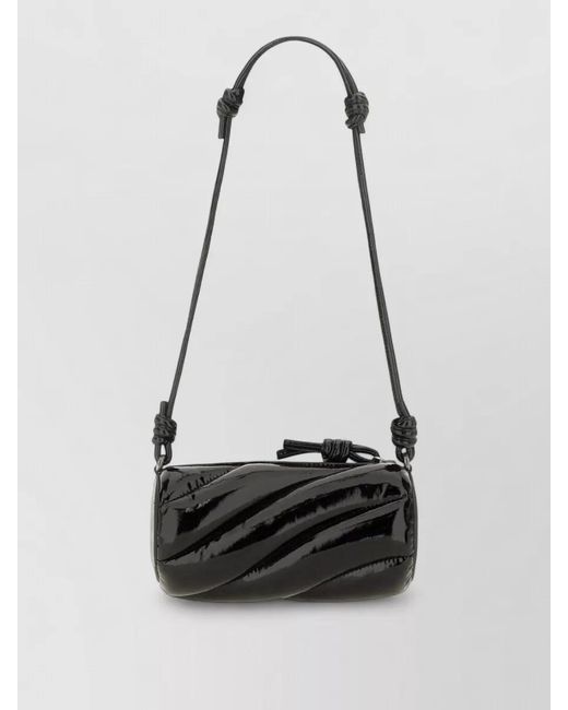 Fiorucci White Mella Shoulder Bag Knot Detail Design