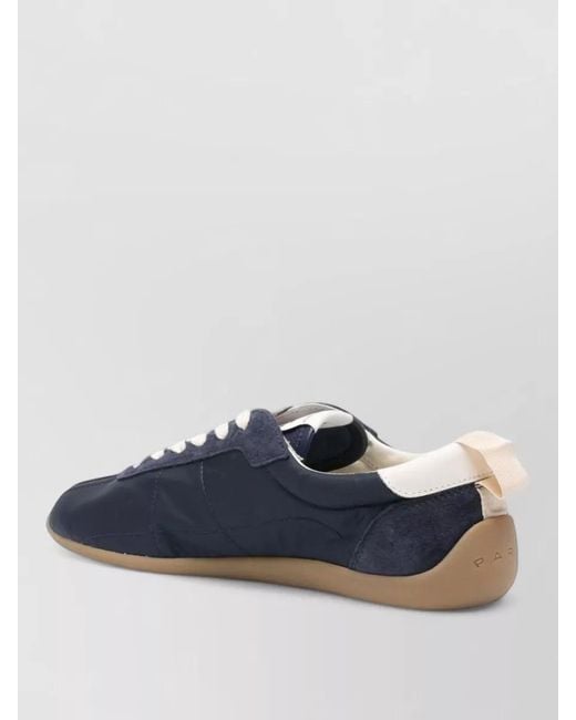 KENZO Blue Lace Up Low Top Shoes Rubber Sole