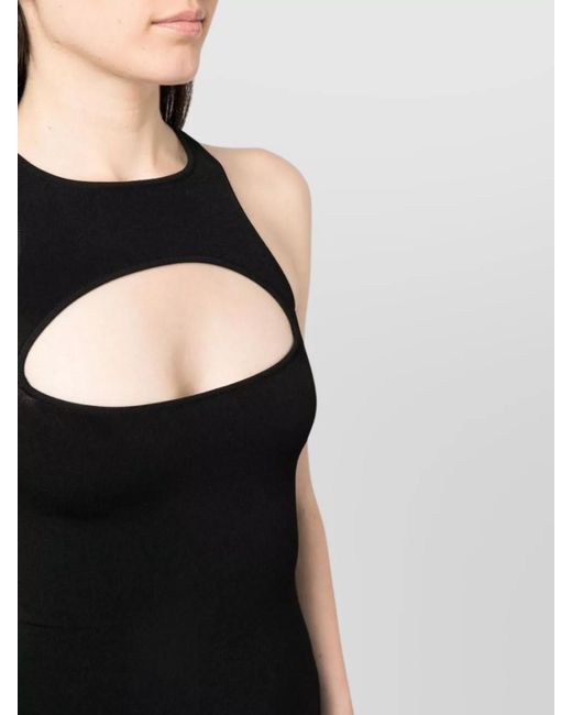 DSquared² Black Knee-Length Dress