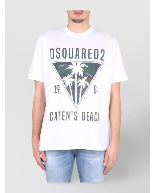 Tシャツ・カットソー Dsquared Caten S Beach T-Shirt 56197060.jpg