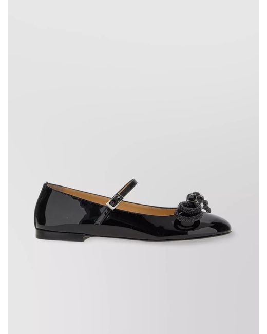 Mach & Mach Multicolor 'Bow Detail' Ballerina Flats