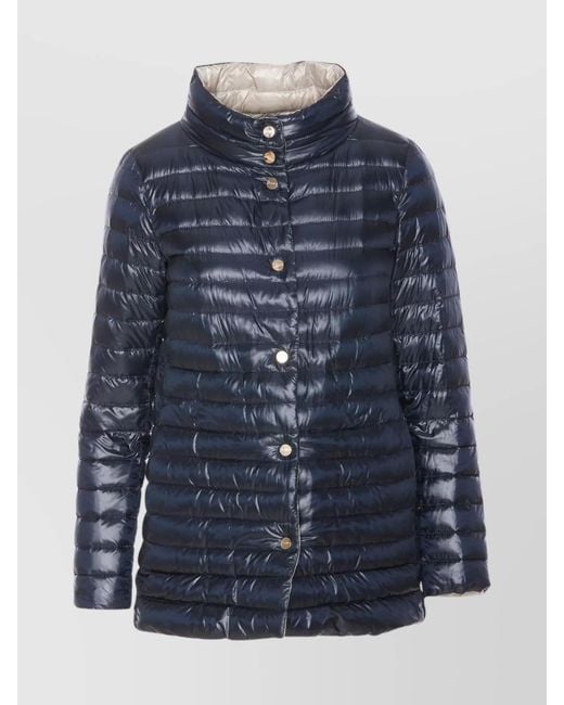 Herno Blue Reverse Quilt