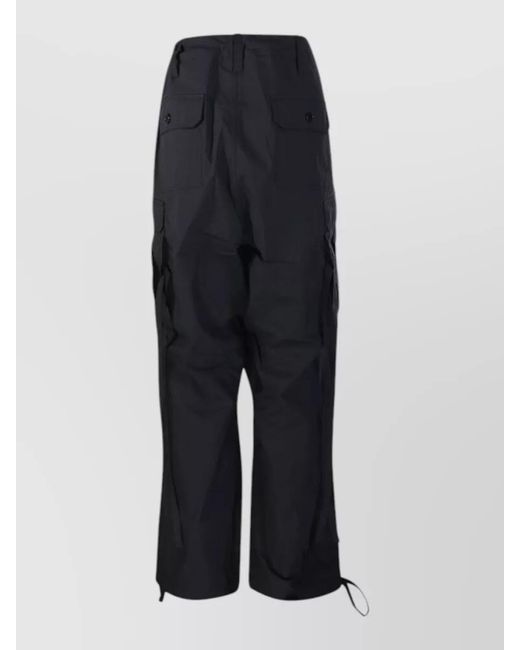 P.A.R.O.S.H. Blue Cropped Trousers