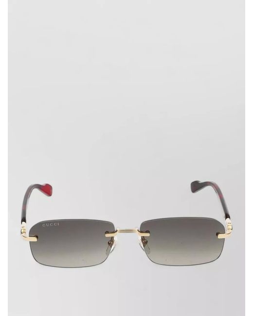 Gucci Gray Sunglasses Gg1221S 006 Square Frame for men
