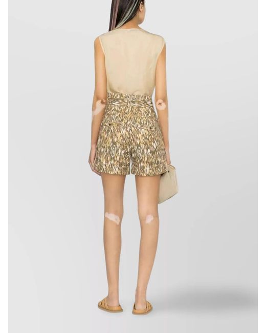 Fabiana Filippi Natural Silk Blend Blouse