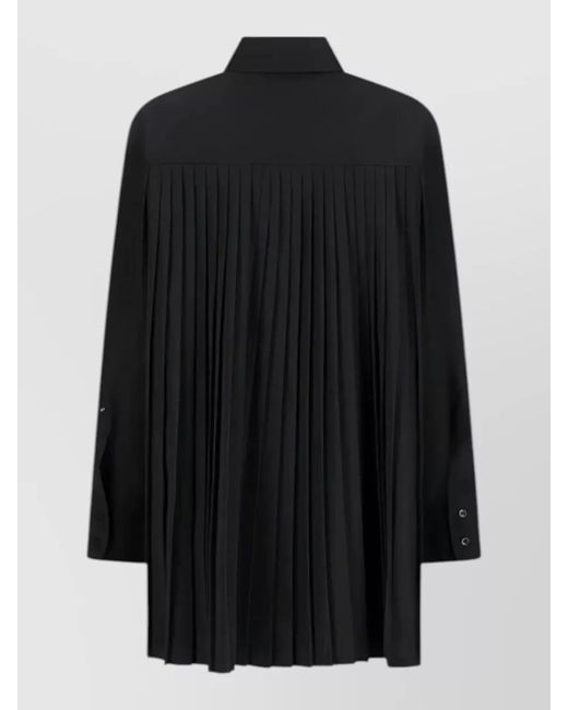 Sportmax Black Cotton Classic Shirt