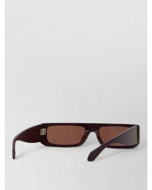 Alaïa Multicolor Rectangular Mask Sunglasses