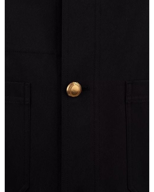 Dior Black Single-Breasted Coat