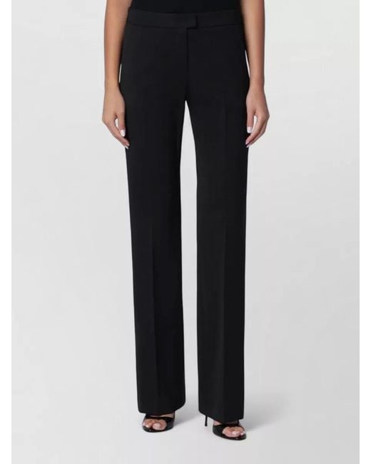 ANDAMANE Black Tailored Suit Trousers