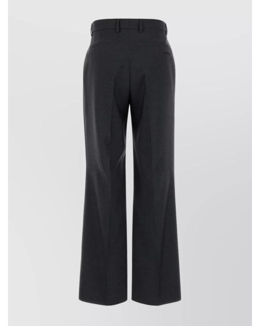 Gucci Blue Wool Tailored Trousers