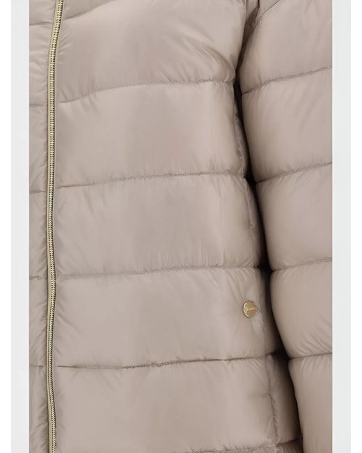 Herno Natural Medium Length Puffer Jacket