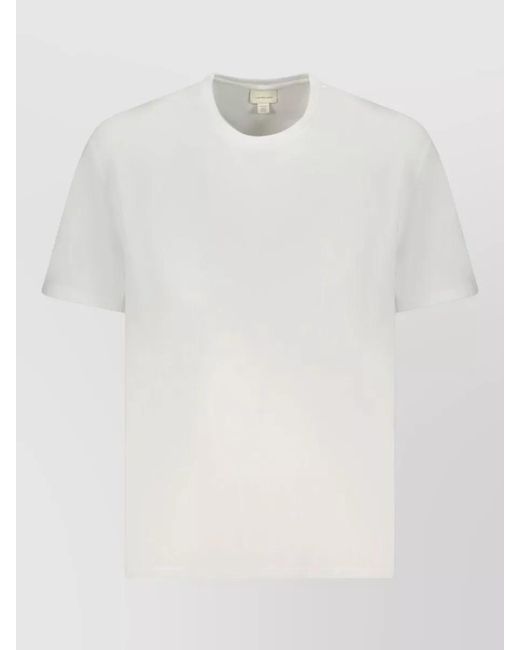 Calvin Klein White Cotton Relaxed-Fit Short-Sleeve T-Shirt for men