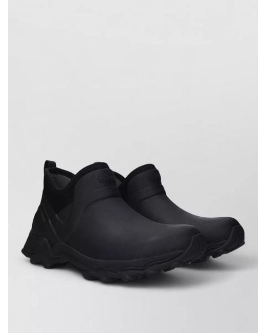 Givenchy Black Cotton Slip-On Sneakers for men