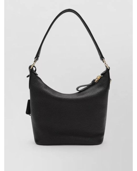 Prada Black Shoulder Bag Tone Hardware Top Handle
