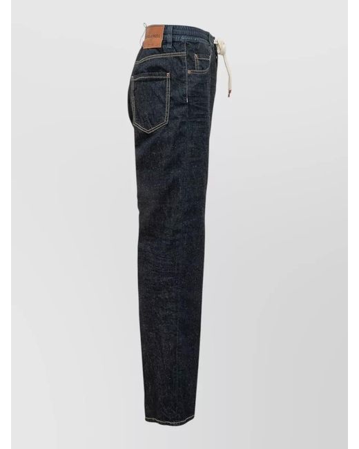 DSquared² Blue Straight-Leg Jeans for men