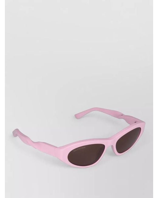 Balenciaga Pink Sunglasses Cat Eye Model Bb0207S