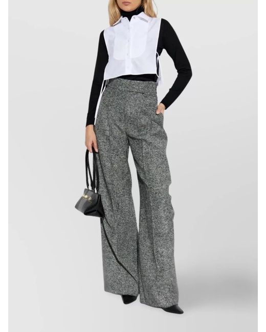 Max Mara Black Wool Tank Top