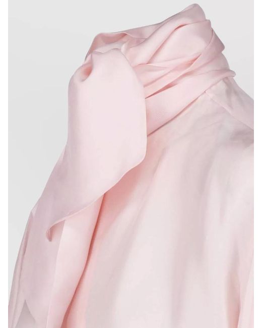 Sa Su Phi Pink Silk Blouse