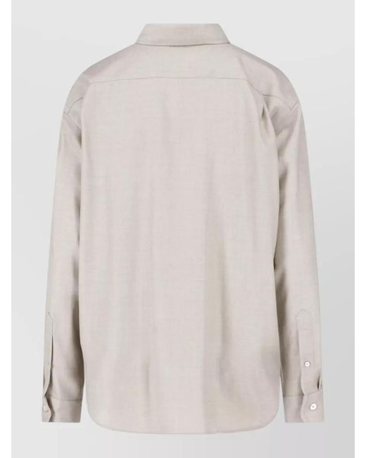 Auralee Multicolor Wool Shirt