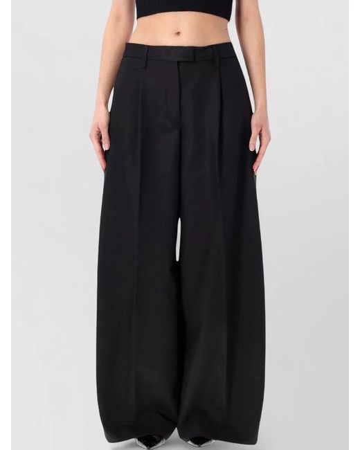 Thelatest Black Deva Pant Tailored Wide Leg Trouser