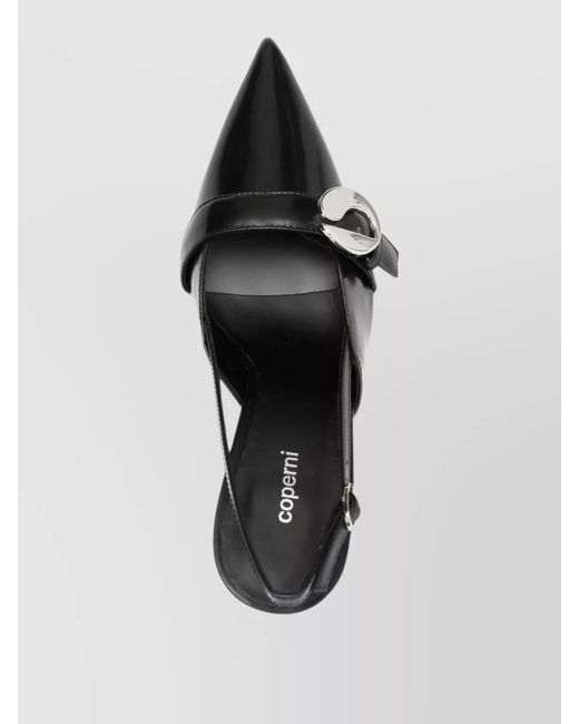 Coperni Metallic High Heel Pumps Pointed Toe Slingback