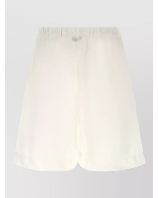 Xacus Natural Carlotta Bermuda Shorts Lightweight Fabric Relaxed