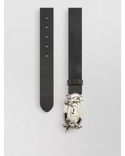 DIESEL Metallic Leather Belt