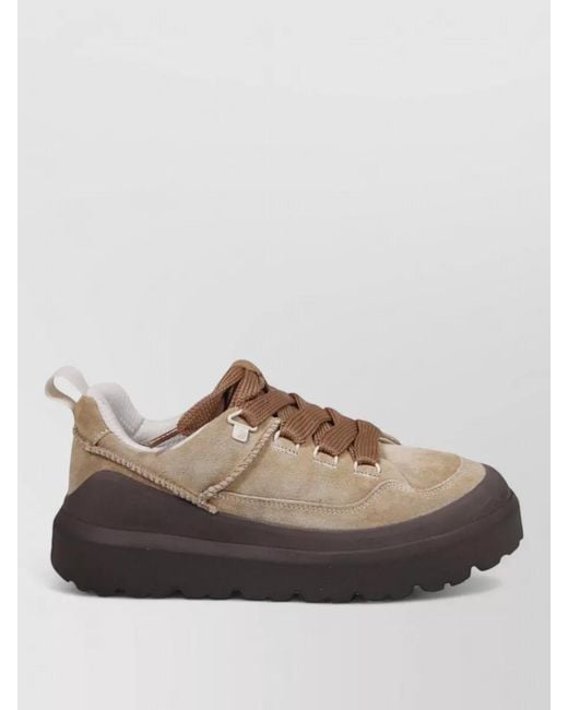 Ugg Brown Heritage Utility Sneaker Knoll Pull Tab for men