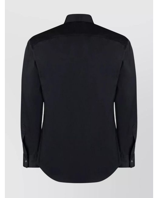 DSquared² Blue Relaxed-Fit Cotton Shirt for men
