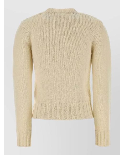 A.P.C. Natural Virgin Wool Jumper