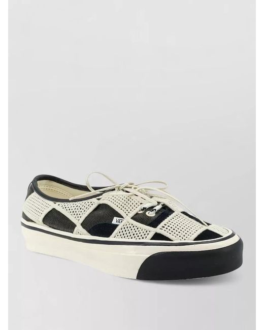 Vans Metallic Shell Knit Lace-Up Sneakers