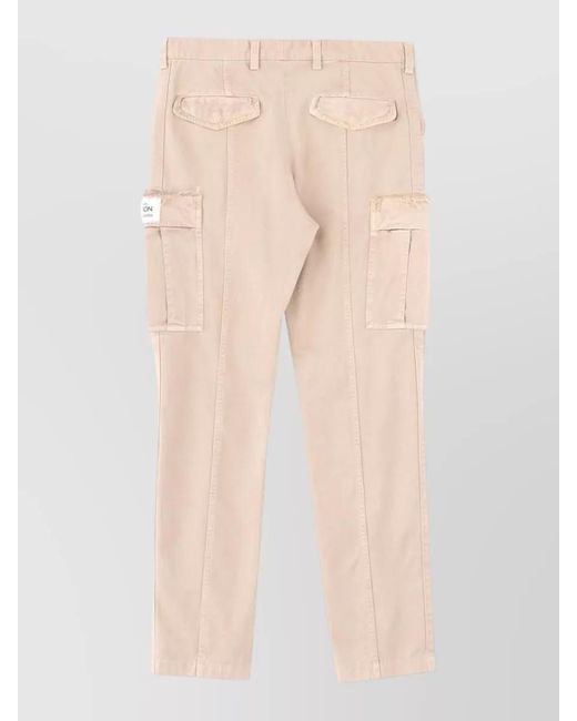 Dolce & Gabbana Natural Tailored Cargo Trousers Multiple Pocket Design for men