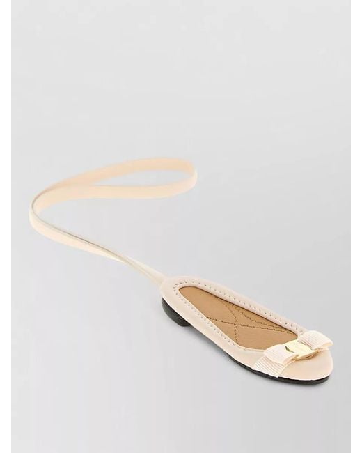 Ferragamo Multicolor Vara Leather Mini Bag