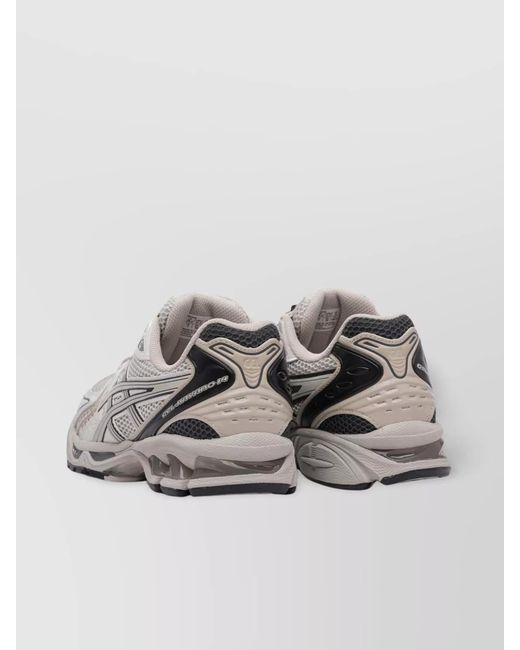 Asics Mesh Upper Rubber Sole in Metallic for Men | Lyst UK
