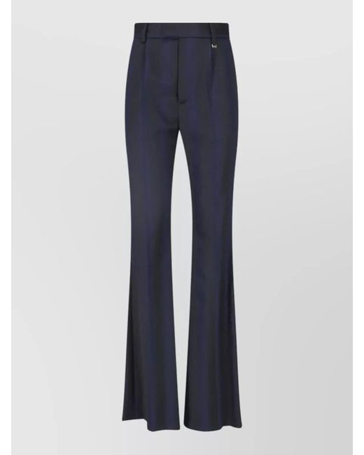 Vivienne Westwood Blue Straight-Leg Suit Trousers