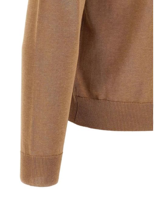 Zanone Natural Cotton Jumper for men