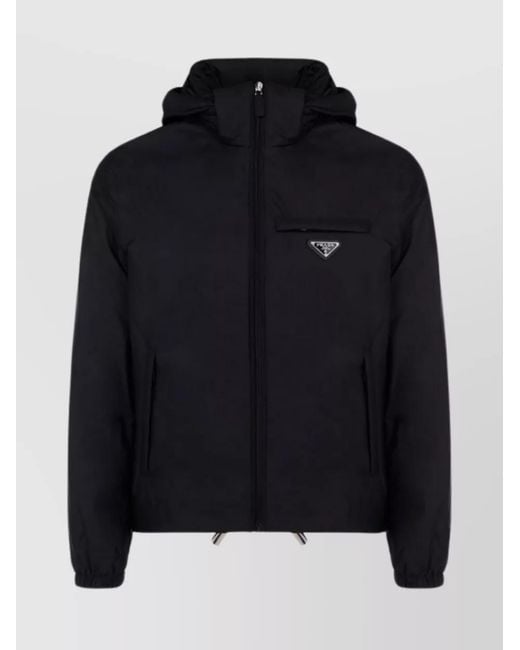 Prada Black Down Jackets for men