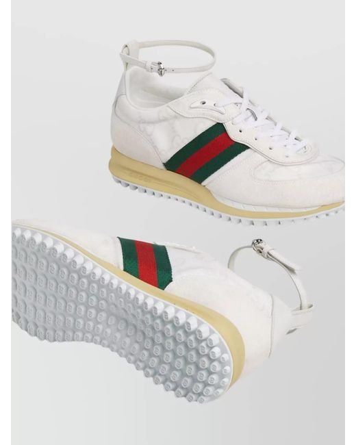 Gucci Multicolor Nylon Low-Top Sneakers