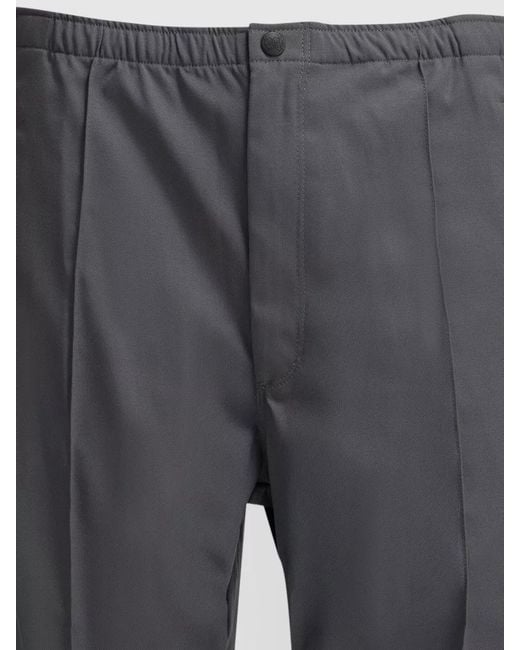 Needles Gray Cavalry Twill Straight-Leg Trousers for men