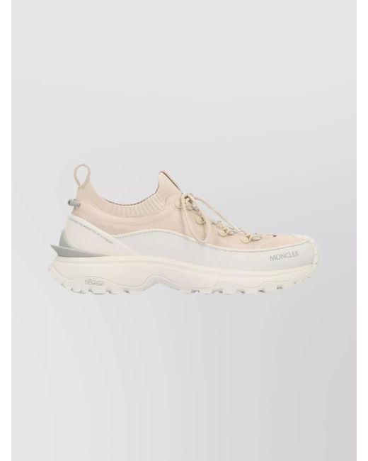 Moncler Natural Lightweight Low-Top Trail Sneakers for men