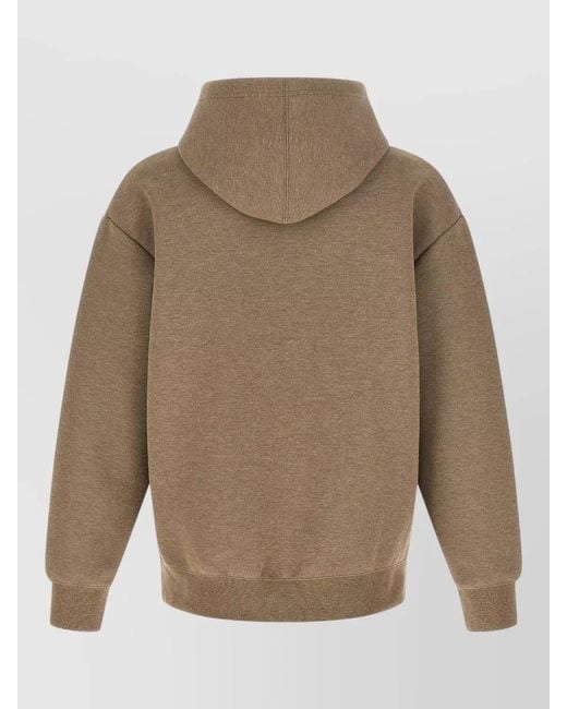 Carhartt Natural Hooded Pullover Sweatshirt Kangaroo Pocket for men