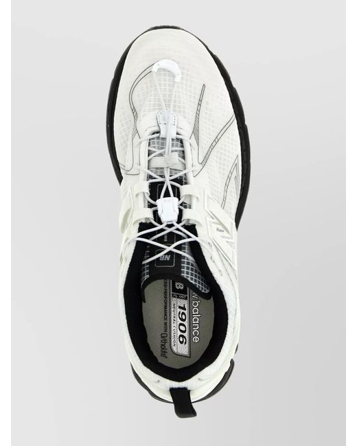 New Balance White Low-Top Sneakers for men