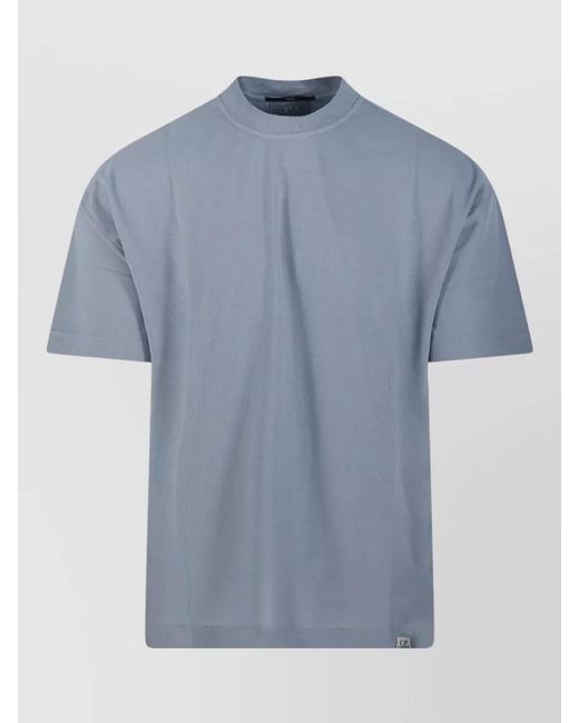 C P Company Blue Cotton Short-Sleeve T-Shirt for men