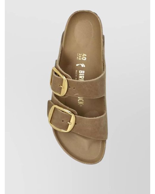 Birkenstock Brown Leather Sandals