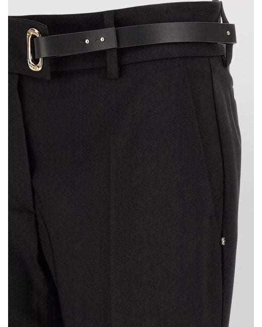 Sportmax Black Tailored Trousers