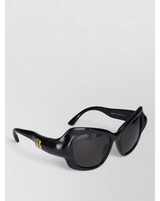 Balenciaga Black Sunglasses Bb0353S Cat Eye Tinted Uv