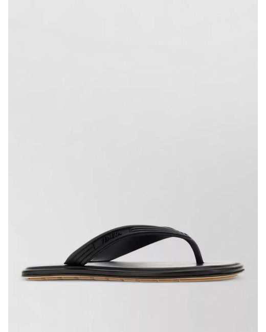 Bottega Veneta Multicolor Rubber Thong Sandals