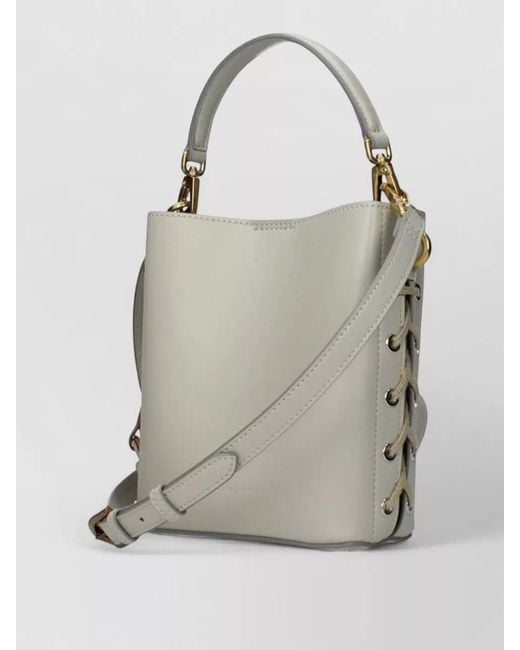 Stella McCartney Gray Eco Alter Bucket Bag