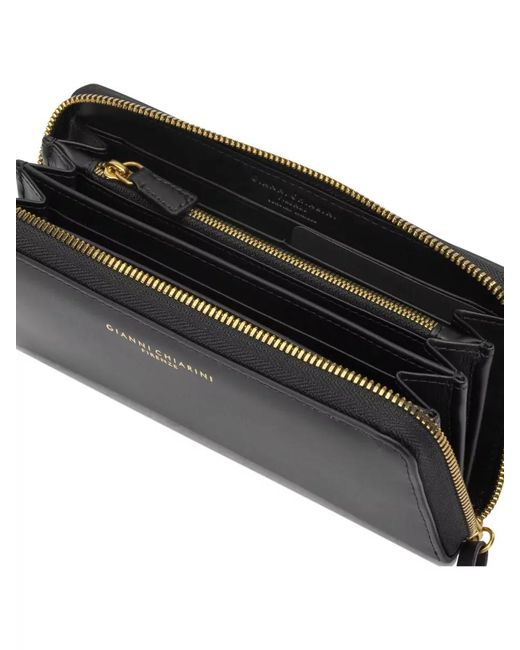 Gianni Chiarini Black Leather Purse