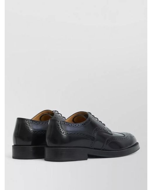 Tod's Multicolor Patent Lace Up Brogues Wingtip Design for men